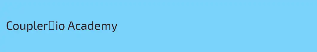 Coupler․io Academy